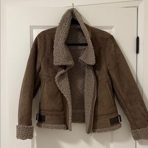Zara aviator winter jacket